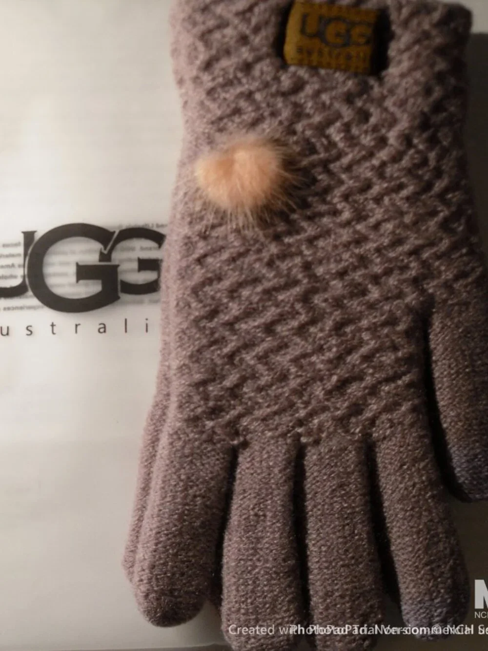 UGG Women's Purple Touchscreen Gloves – New